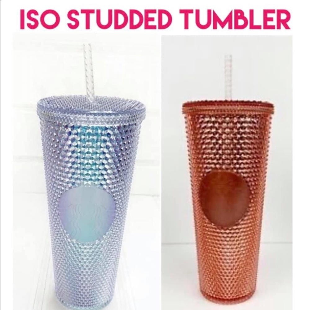 ISO Starbucks 2019 OG rose gold studded !